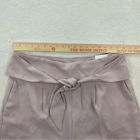 NWT Express Light Pink Ankle Super High Rise Pants Size 16S - Picture 6 of 9